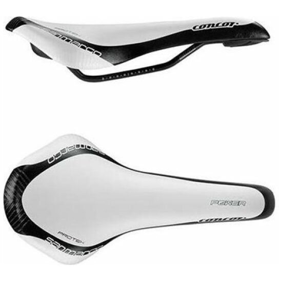 Selle San Marco ZADEL SM CONCOR DYNAMIC PROTEK WI Wit/Zwart