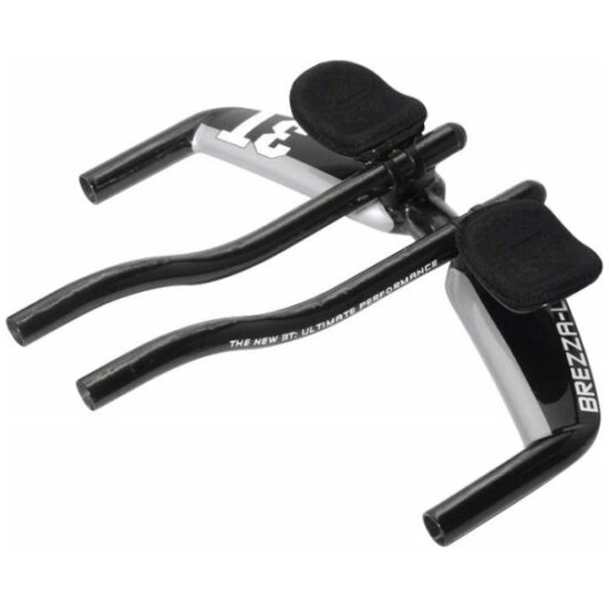 3t STUURBEUGEL BREZZA II LTD CB 31.8 400 ZW/ZI Zwart/Zilver