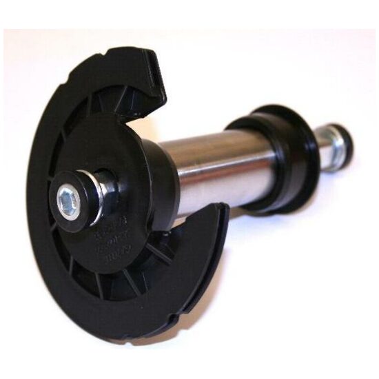 Gazelle GAZ TRAPASSET INSLAG 38MM 127 Z/SPIE M/PVC PLAAT ZWART