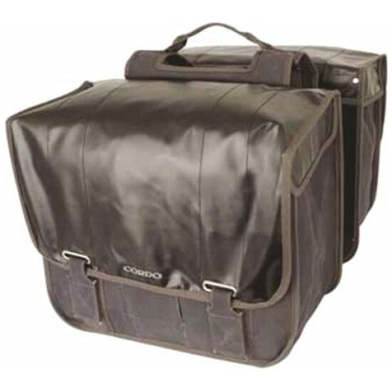 Cordo Tas dubbel canvas reply Zwart