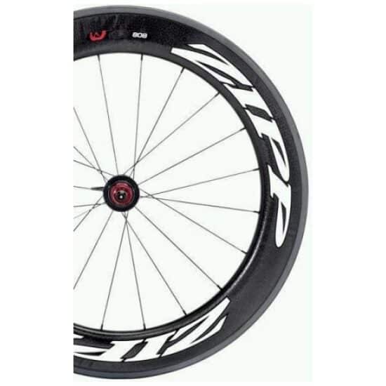 Zipp WIEL A 28 808 FIRECREST TUBE CB WI SH 10/11 ZWART / TRANSFERS WIT