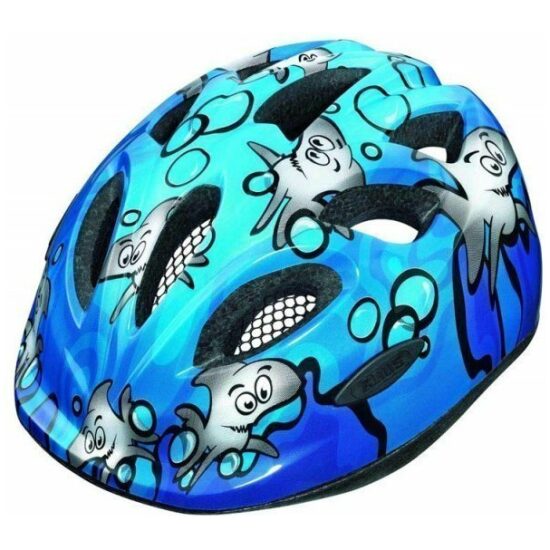 Abus VALHELM SMILEY SHARKY OCEAN KIND Blauw - Afbeelding 3