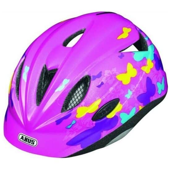 Abus VALHELM ROOKIE BUTTERFLY PINK KIND Roze
