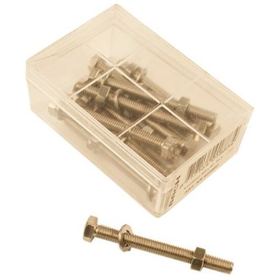 Bach BOUT VORKKROON M6X60 DS A 10 ZILVER