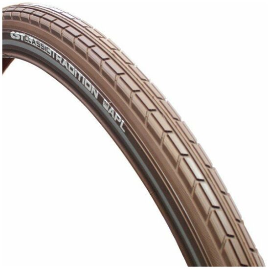 Cst Buitenband 28x1.75 Tradition Classic C1207 bruin Zwart/Bruin
