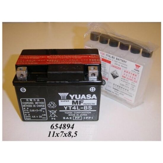 Yuasa ACCU 12V YTX4L-BS ONDERH VRY 3.2A VISION
