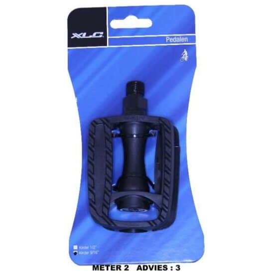Xlc PEDAAL ANTISLIP KIND STEL ZWART - Afbeelding 3