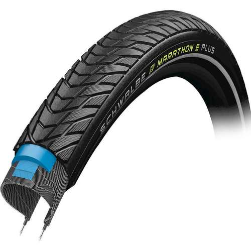 Schwalbe Buitenband 28x1.75 Schw Marathon E Plus HS498 SmartDualGuard Zwart - Afbeelding 3