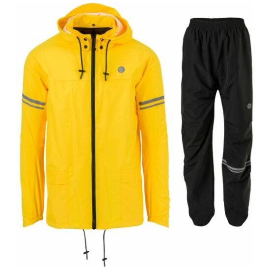 Agu Regenpak Original yellow/black, mt.M 43460100-016 Geel