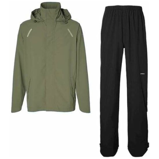 Basil Regenpak Hoga, mt.L Olive Green