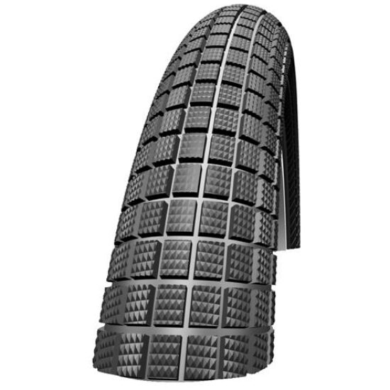 Schwalbe BUB 20X210 SC 54-406 CRAZY BOB ZW ZWART