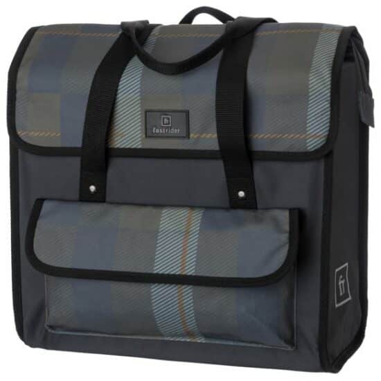 Fastrider Tas pakaf FR Shopper Lasse Luxe check CG 23ltr 37x39x16 20120901-621 Zwart