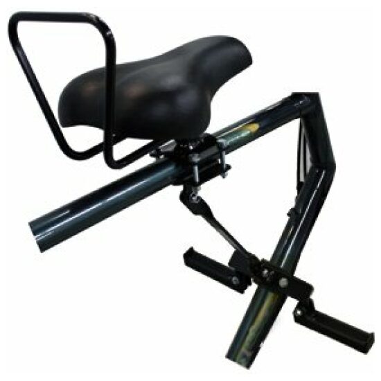 Velo Duo-zadel op framebuis model 3 Damesfiets Oversized Black - Afbeelding 2
