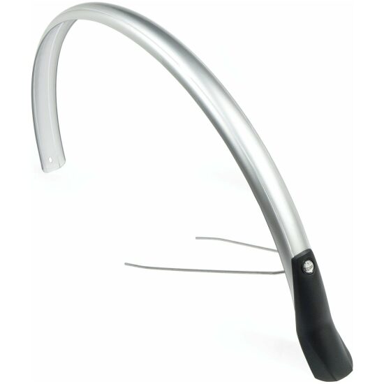 Eurofender A.Spatbord 28/46mm EF Snello zilver Grey
