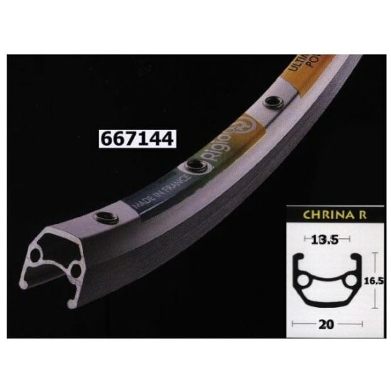 Rigida VELG 28 RI CHRINA ALM RACE ZI 32/14 EB ZILVER