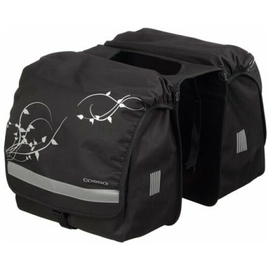 Cordo Tas dubbel jubilee swing Zwart