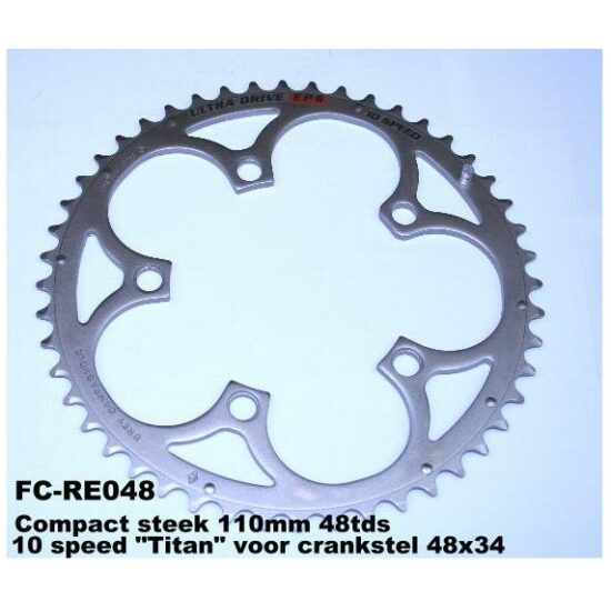Campagnolo KETT BLAD 48 CA RECORD CT 10V FC-RE048 TITAN