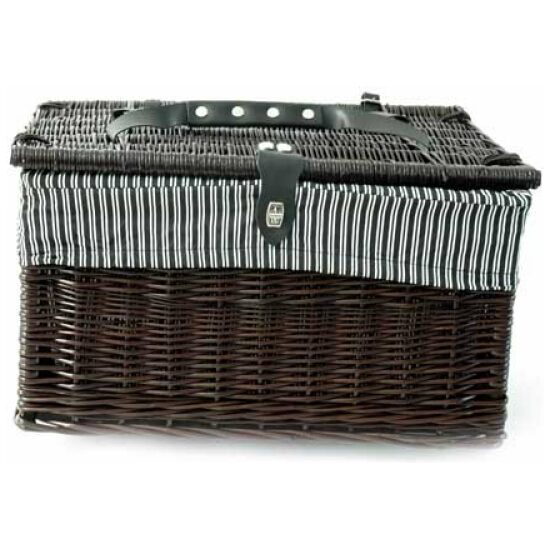 Cordo Mand bakkersmand voering streep 48x34x Zwart