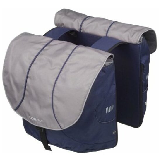 Cordo Tas dubbel transvaal navy Blauw