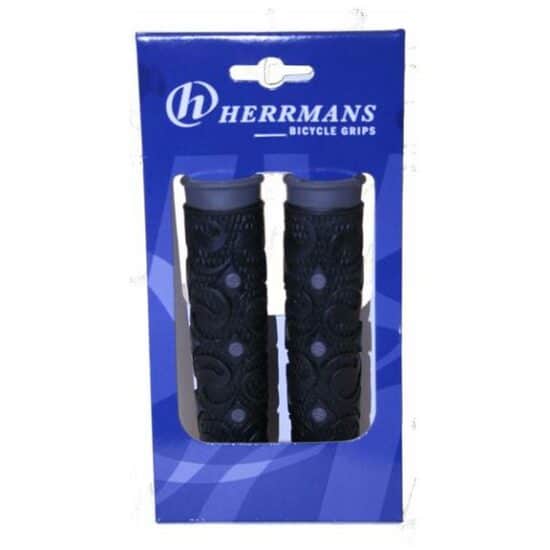 Herrmans HANDVAT ZW/GR KRT STEL ZWART/GRIJS