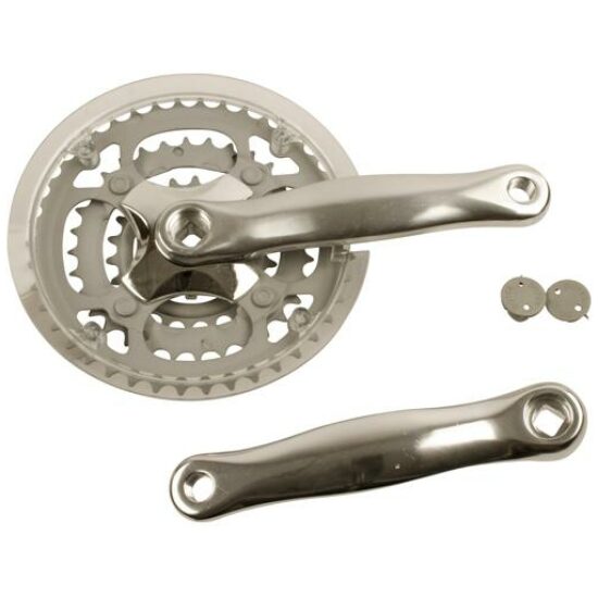 Merkloos CRANKSTEL ATB 22/32/42 ALM 170 ZI M/RAND -6MM ZILVER