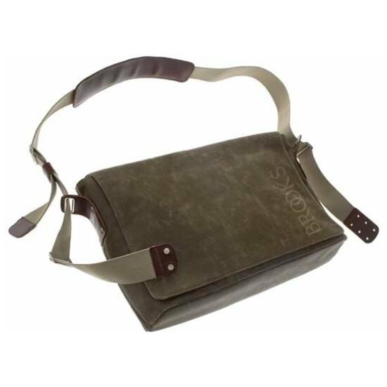 Brooks Tas messenger moss large barbican Groen