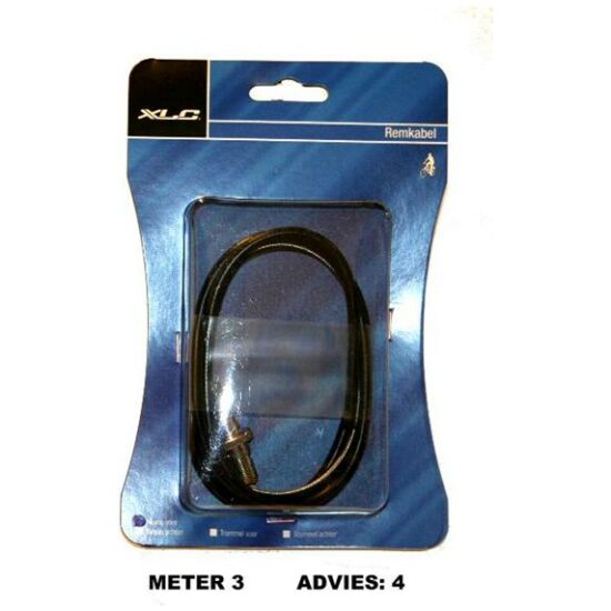 Xlc KABEL REM NEXUS V RVS ZWART