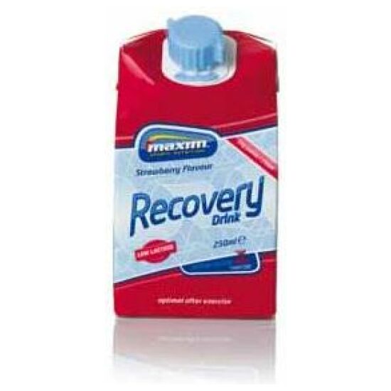 Maxim RECOVERY DRINK STRAWBERRY 250ML DS A 15