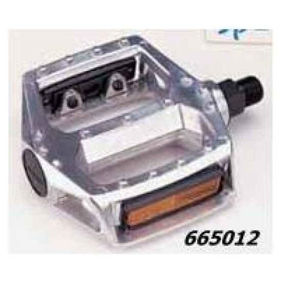 Merkloos PEDAAL SP102 ALM BMX ZILVER 1/2 STEL