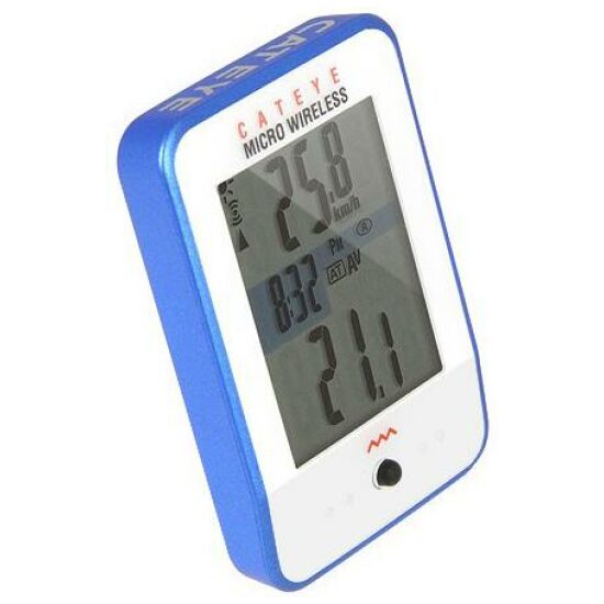 Cateye COMPUTER CAT MICRO MC200W DL Wit/Blauw