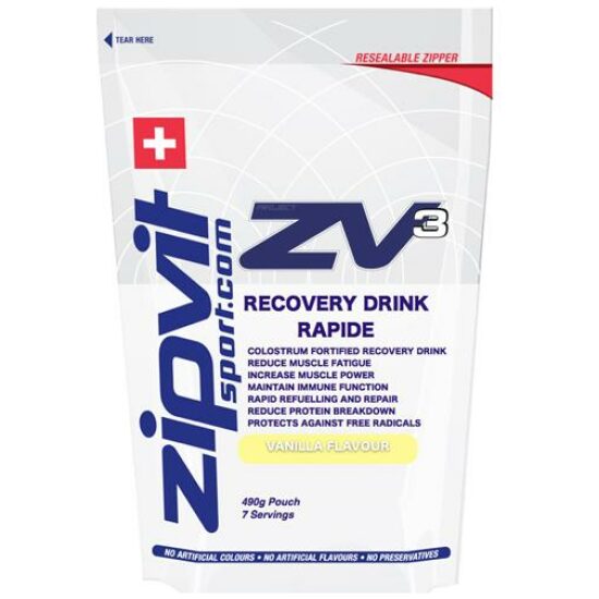 Zipvit ZV3 RECOVERY DRINK RAPIDE VANILLA 490GR