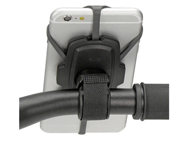 Klickfix Telefoonhouder KF Phonepad Loop univ klittenband tbv buisdiam.15-60mm Zwart - Afbeelding 2