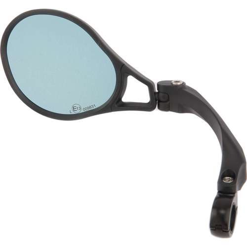 Mirage Spiegel Ebike HiSpeed Links E13 85x105mm dimmend glas Zwart