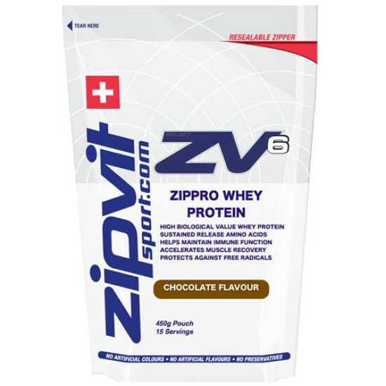 Zipvit ZV6 ZIPPRO WHEY PROTEIN CHOCO 450GR