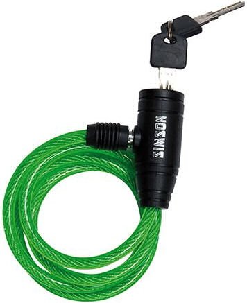 Simson Kinderslot kabel div kleuren 8 mm X 90 cm - Afbeelding 2