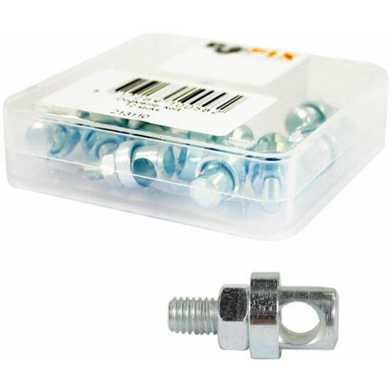 Bofix Spatb.bout M5x12 oogklembout (wp12) Zilver - Afbeelding 2