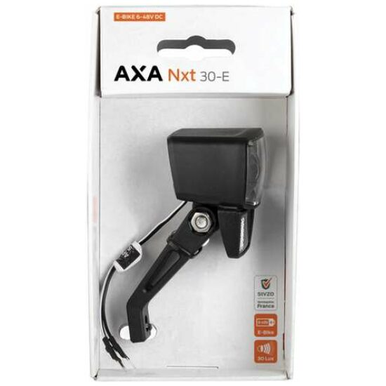 Axa Koplamp Ebike 6/48V Nxt 30-E 30lux Zwart