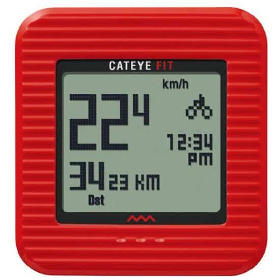 Cateye COMPUTER CAT FIT PD100W DL ROOD
