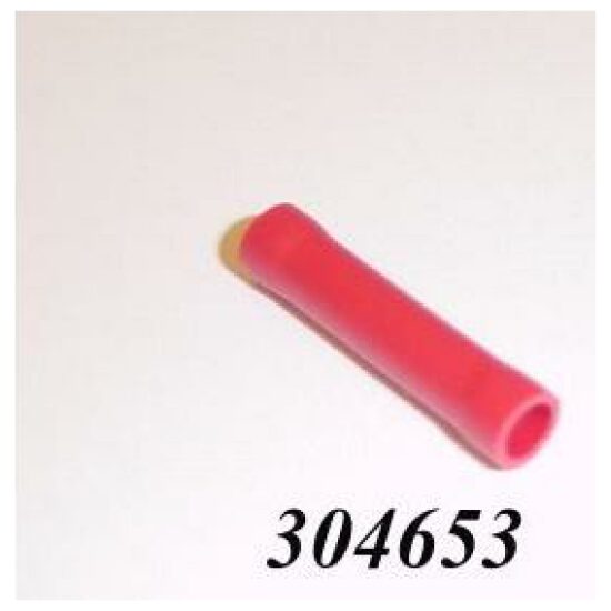 Merkloos SNOERVERBINDER ROND ROOD DS A 50