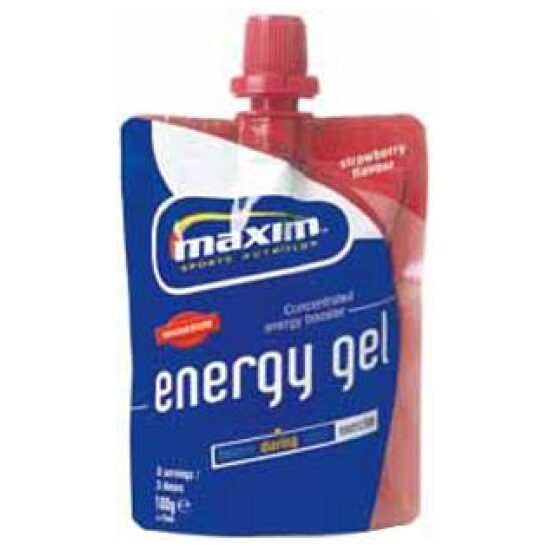 Maxim ENERGY GEL STRAWBERRY/MAGNESIUM 100GR
