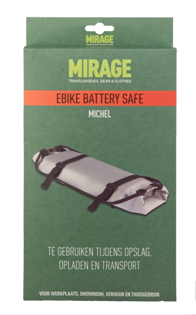 Mirage Tas Ebike-accu Mir Ebike Battery Safe Michel 20.58.112 Black - Afbeelding 3