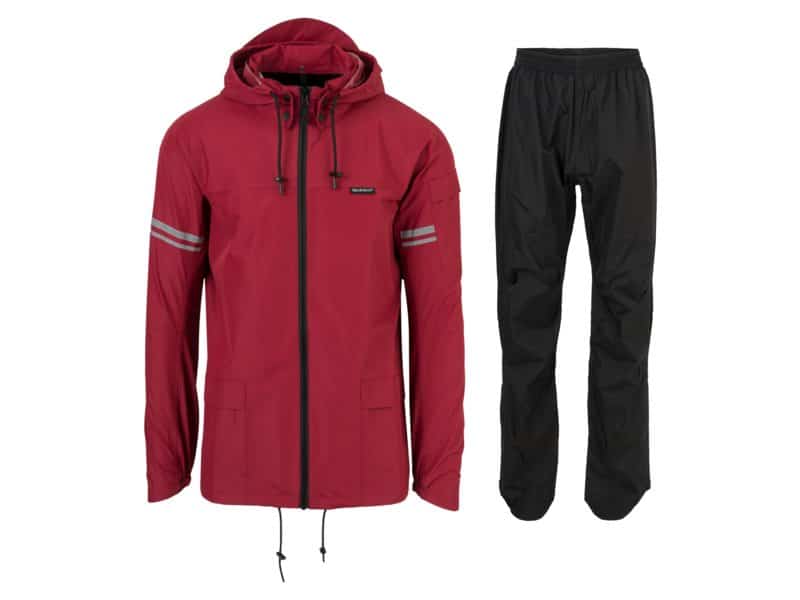 Agu Regenpak Original Maroonred/black, maat; 43029507 Rood - Afbeelding 3