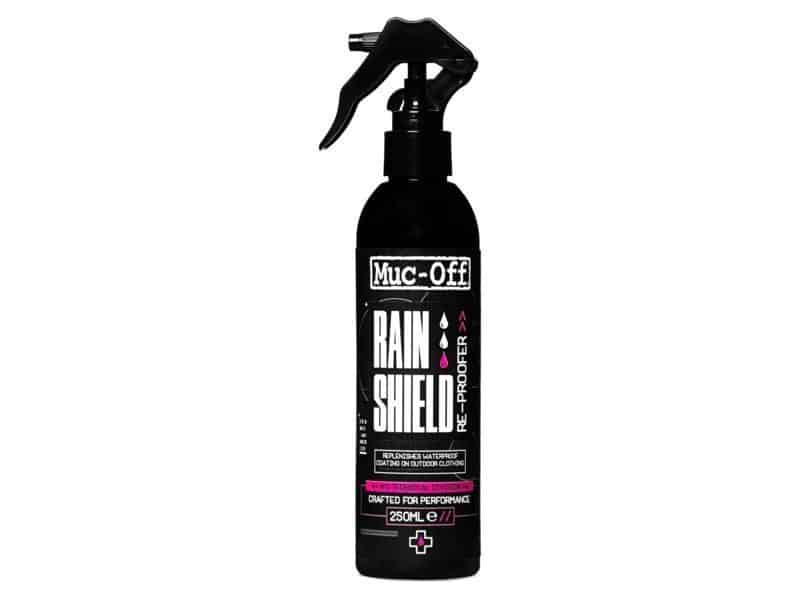 Muc-off Rain Shield Re-Proofer sprayflacon 250ml Zwart - Afbeelding 2