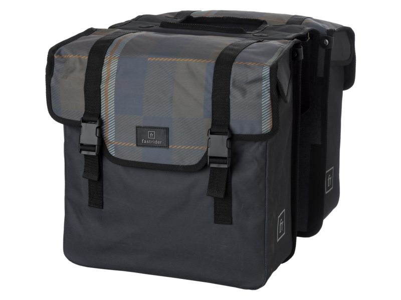 Fastrider Tas dubbel FR Dex basics check 36ltr 34x35x15 20110101-622 Zwart