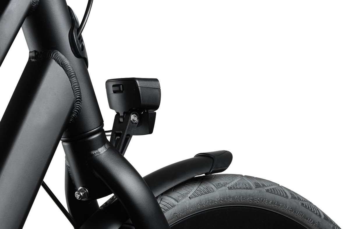 Axa Koplamp dynamo Nxt 45lux steady I/O Zwart - Afbeelding 4