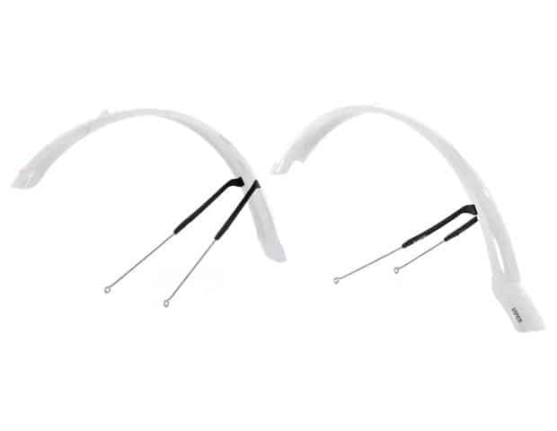 Hebie spatbordstangen tbv viper incl kunststof cli Zilver