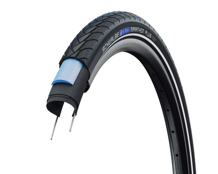 Schwalbe Buitenband 28x1.40 Schw Marathon Plus HS440 SmartGuard Zwart - Afbeelding 4