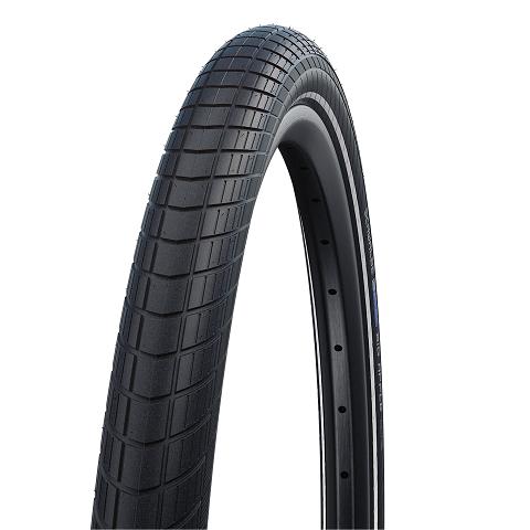Schwalbe Buitenband 24x2.00 Schw Big Apple HS430 RaceGuard Zwart - Afbeelding 5