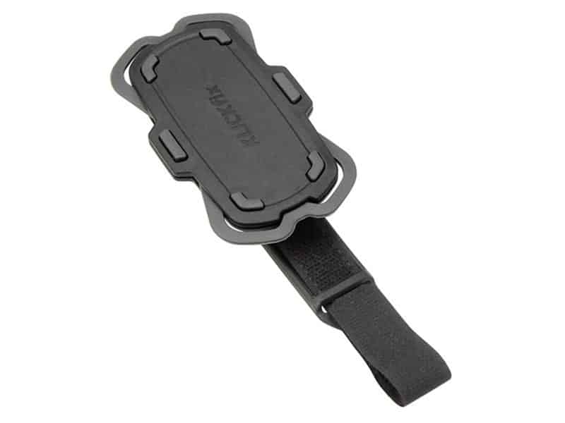 Klickfix Telefoonhouder KF Phonepad Loop univ klittenband tbv buisdiam.15-60mm Zwart - Afbeelding 7