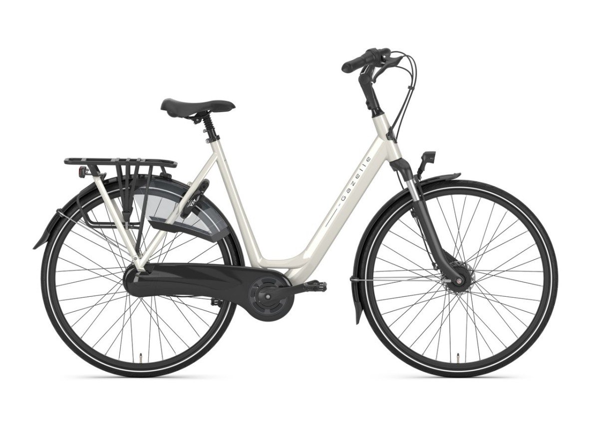 Gazelle Orange C7+ Li T7 322 Ivory White (glans) Lage instap - Afbeelding 3